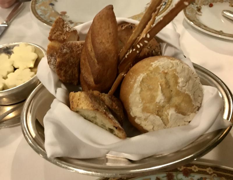 Traditional restaurant bread basket. JACK CLEMONS PHOTO